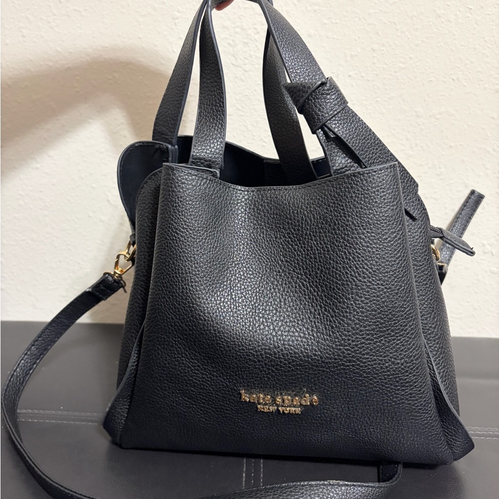 Kate Spade Black Leather Crossbody Bag - Picture 10 of 10